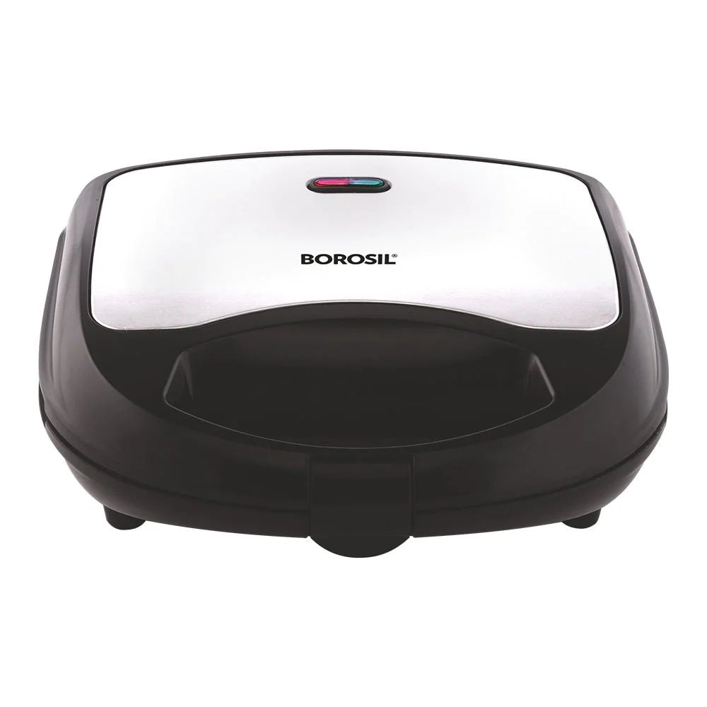 Borosil Neo 700 Watts 2 Slice Toast Sandwich Maker | Black