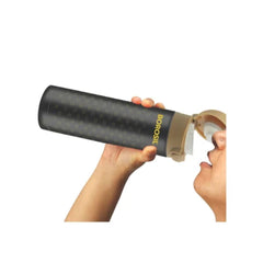 Borosil Stainless Steel Polka 350 ML Bottle | Black | 1 Pc