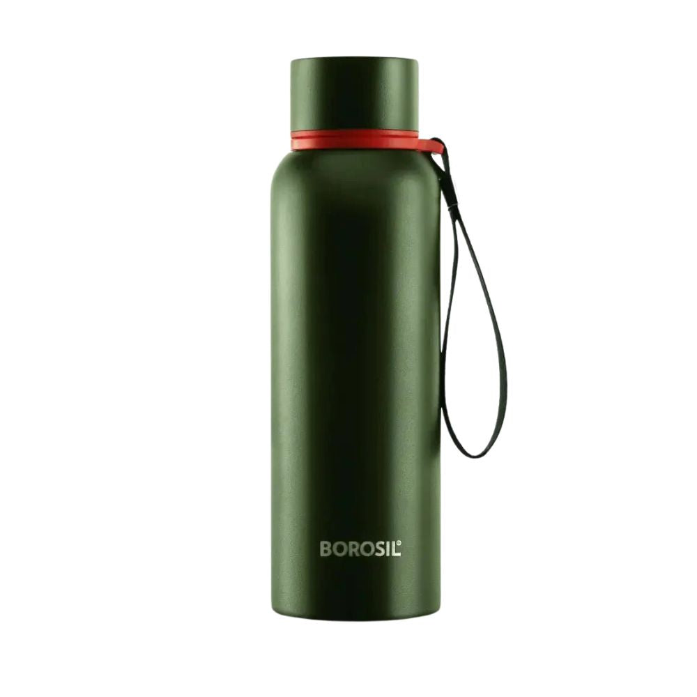 Borosil Stainless Steel Hydra Trek Vacuum Insulated Water Bottle | 1 Pc