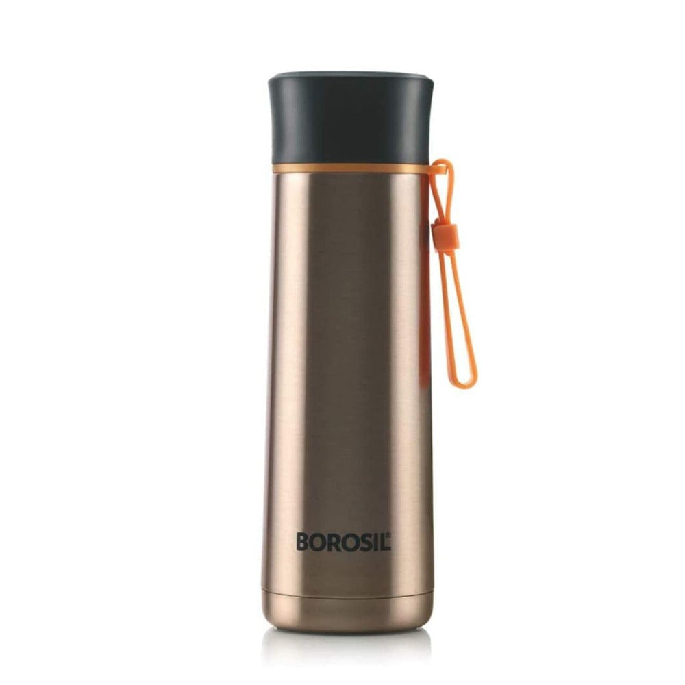 Borosil Hydra Sprint 400 ML Stainless Steel Vacuum Insulated Water Bottle | 1 Pc