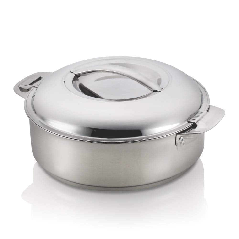 Borosil Servefresh Stainless Steel Idli Server | Silver | 1 Pc