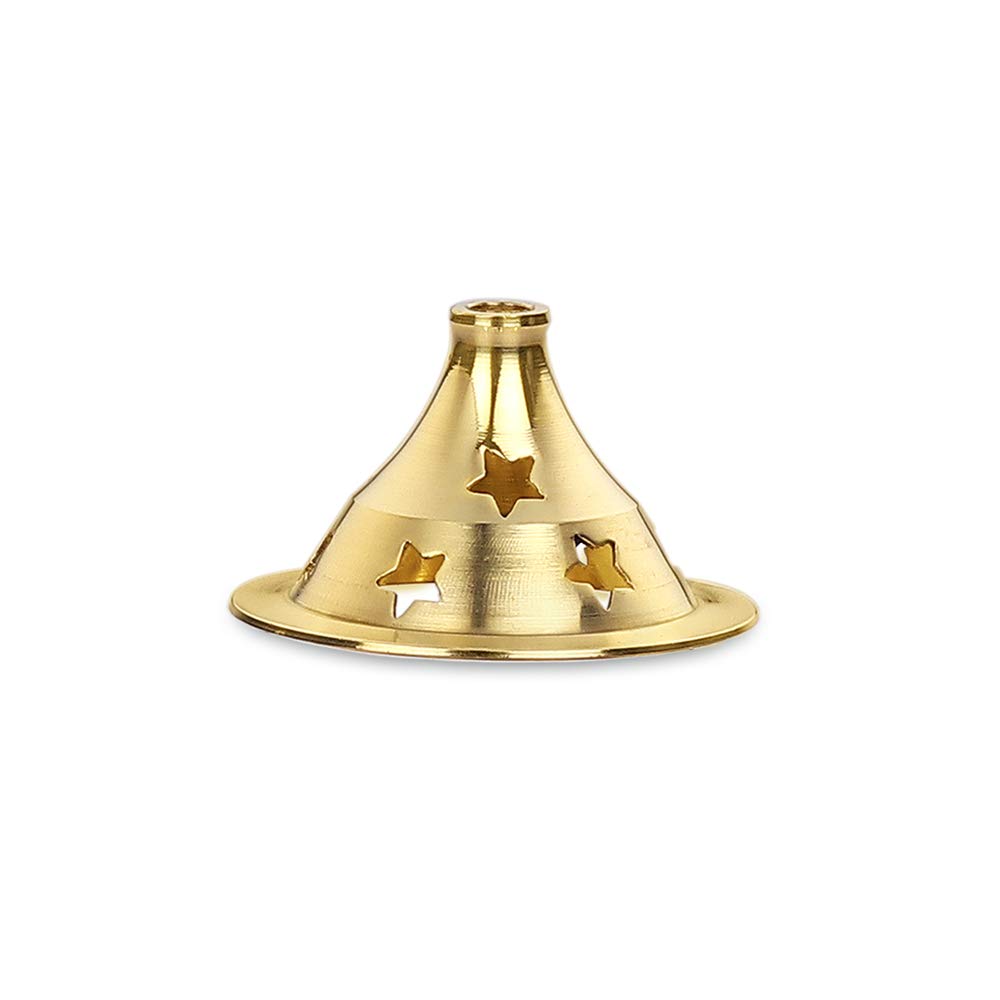 Borosil Brass Kamal Small Akhand Diya | Golden