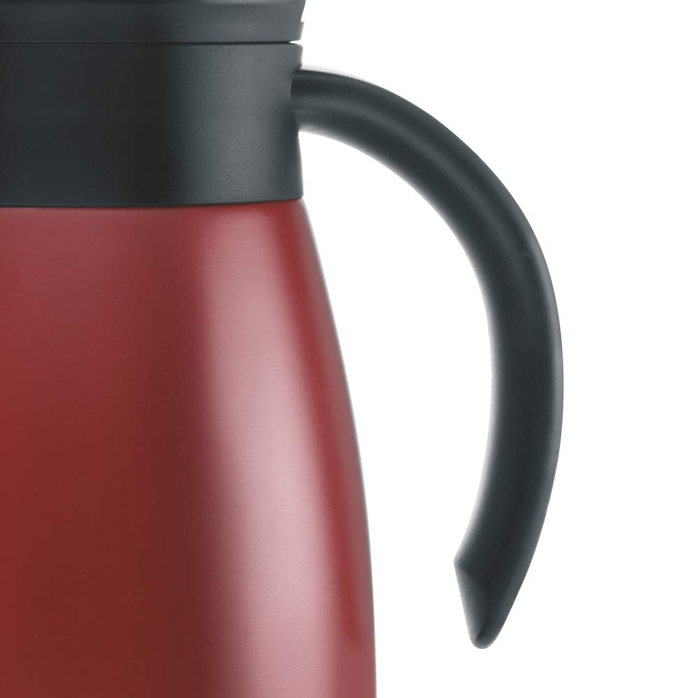 Borosil Insulated Stainless Steel Tea Pot | Hot n Cold | Red