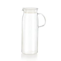 Borosil Aqua Set - 1000 ML Jug + 6 Vision Glasses | Transparent | Set of 7 Pcs