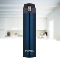 Borosil Stainless Steel Hydra Nova 500 ML Vacuum Insulated Water Bottle | 1 Pc