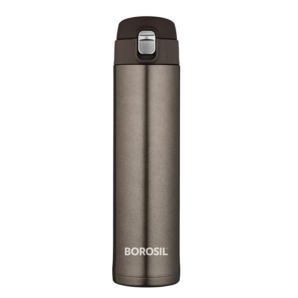 Borosil Stainless Steel Hydra Nova 500 ML Vacuum Insulated Water Bottle | 1 Pc
