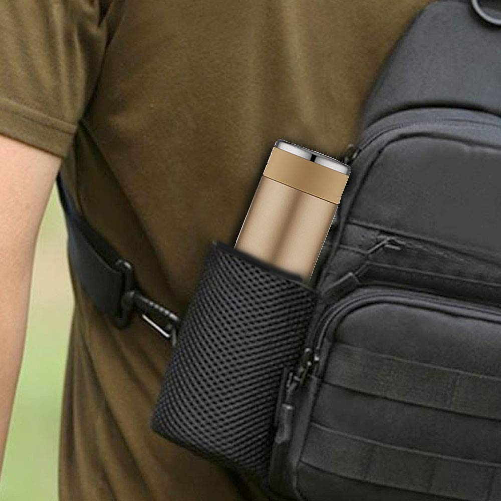 Borosil Stainless Steel Hydra Travelsmart Vacuum Insulated Flask Water Bottle | Rose Gold | 1 Pc