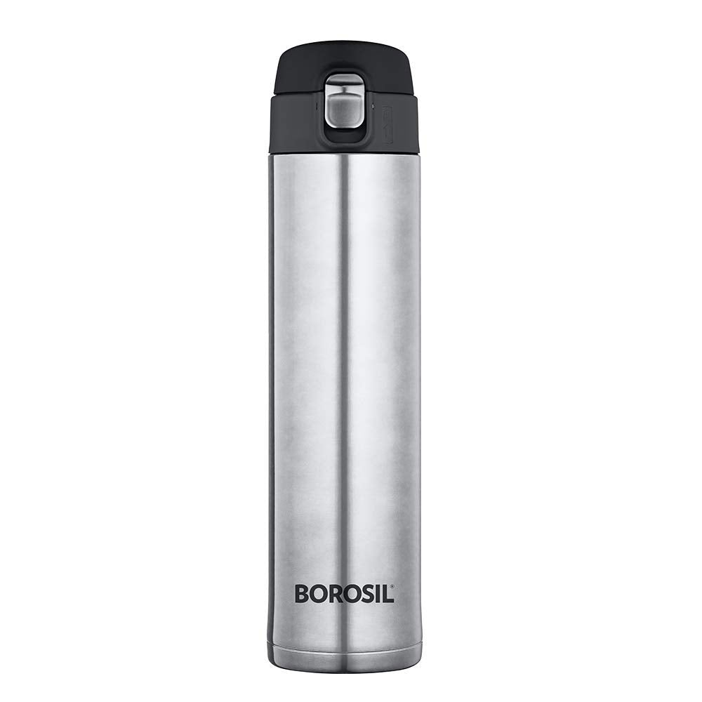 Borosil Stainless Steel Hydra Nova 500 ML Vacuum Insulated Water Bottle | 1 Pc
