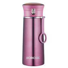 Borosil Stainless Steel Hydra Travelease Vacuum Insulated Flask | 1 Pc