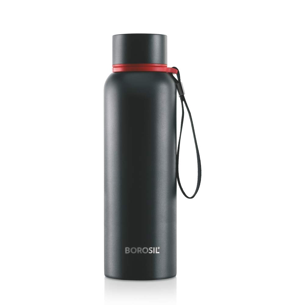 Borosil Stainless Steel Hydra Trek Vacuum Insulated Water Bottle | 1 Pc