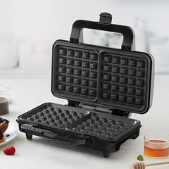 Borosil - Neo Waffle Maker, 1000 W, Silver