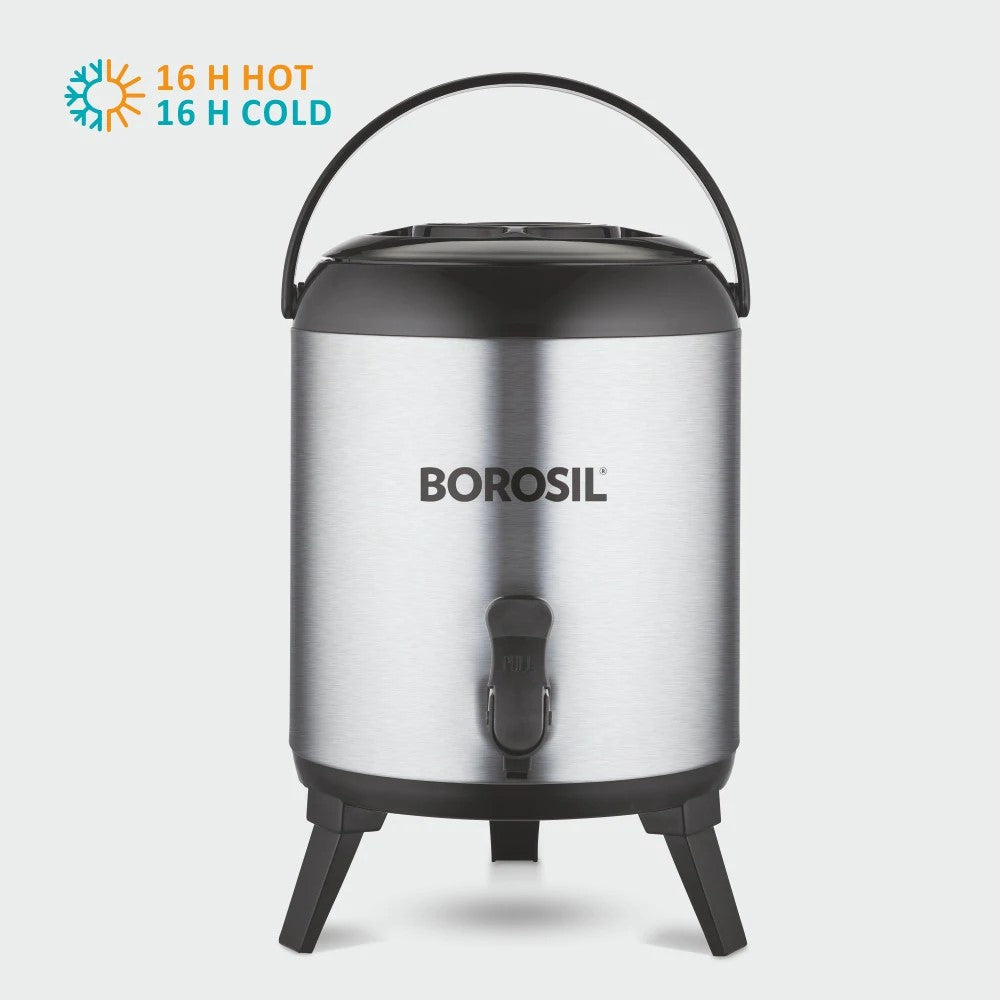 Borosil Stainless Steel Hydra Wonder Water Jug | Silver
