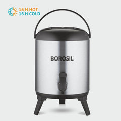 Borosil Stainless Steel Hydra Wonder Water Jug | Silver