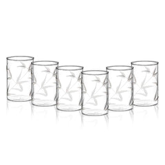 Borosil Bouquet Vision Drinking Glass 295 ml |Transparent | Set of 6 pcs
