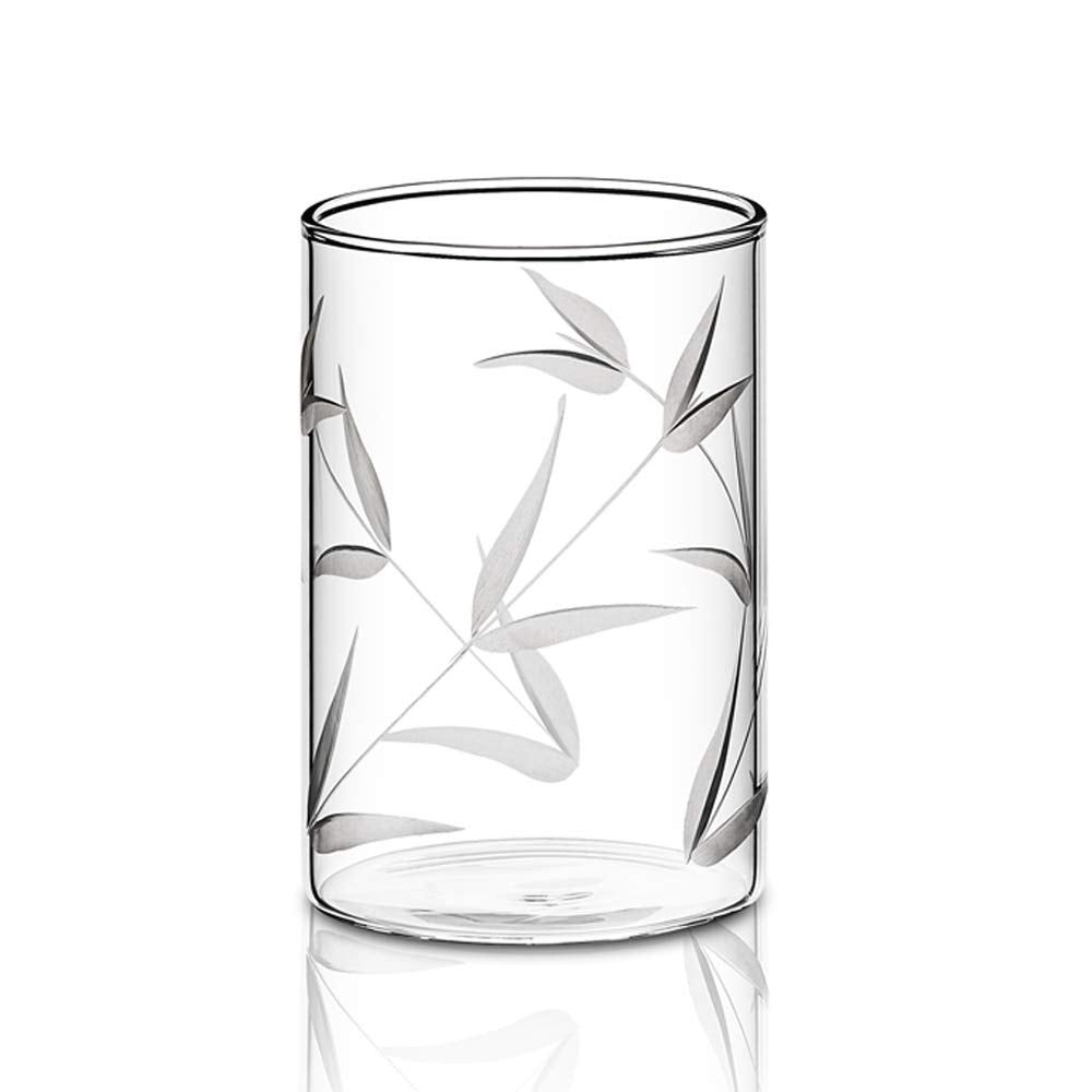 Borosil Bouquet Vision Drinking Glass 295 ml |Transparent | Set of 6 pcs