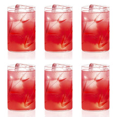 Borosil Bouquet Vision Drinking Glass 295 ml |Transparent | Set of 6 pcs