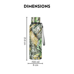 Borosil Trek Granite 700 ML Stainless Steel Water Bottle | 1 Pc