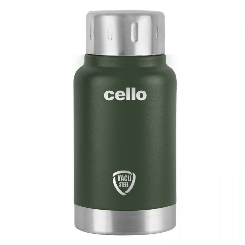Cello Duro Top Tuff Steel Water Bottle with Durable DTP Coating | 1 Pc