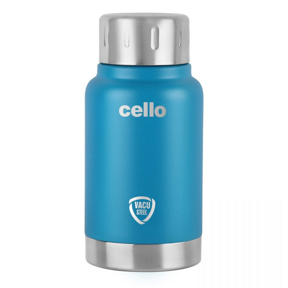 Cello Duro Top Tuff Steel Water Bottle with Durable DTP Coating | 1 Pc