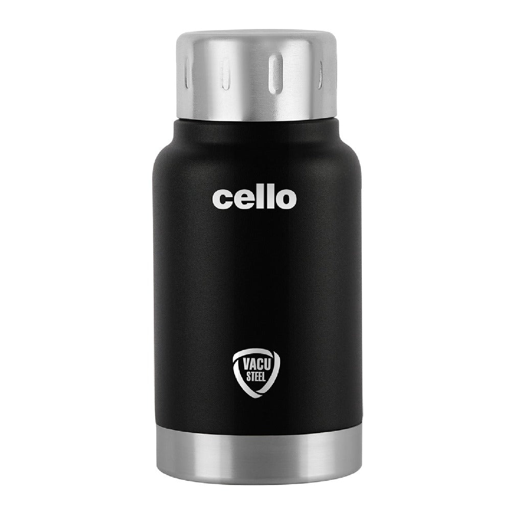 Cello Duro Top Tuff Steel Water Bottle with Durable DTP Coating | 1 Pc