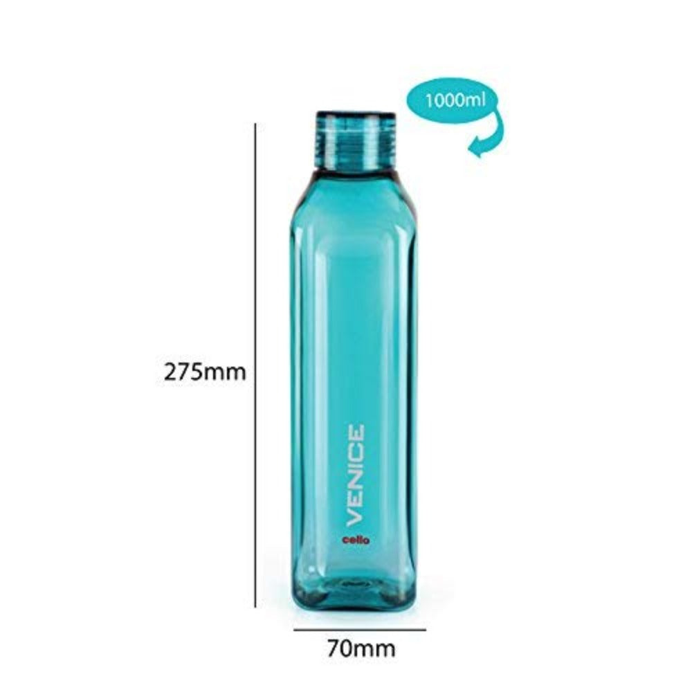 Cello Venice 1000 ML Water Bottle | 1 Piece | Assorted Colors