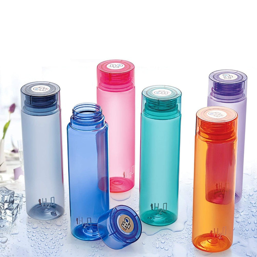 Cello H2O Plastic Fridge Water Bottle | 1 Pc (ONE BOTTLE ONLY)