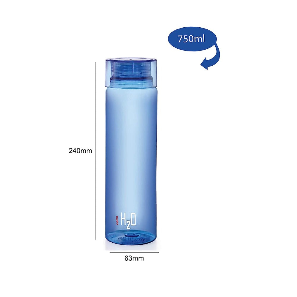 Cello H2O Plastic Fridge Water Bottle | 1 Pc (ONE BOTTLE ONLY)