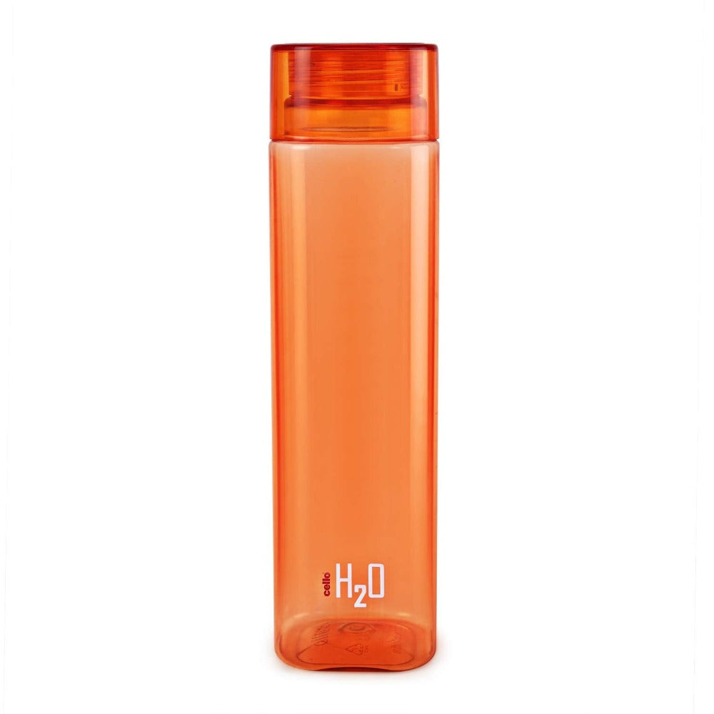 Cello H2O Plastic Square 500 ML Fridge Water Bottle | 1 Piece