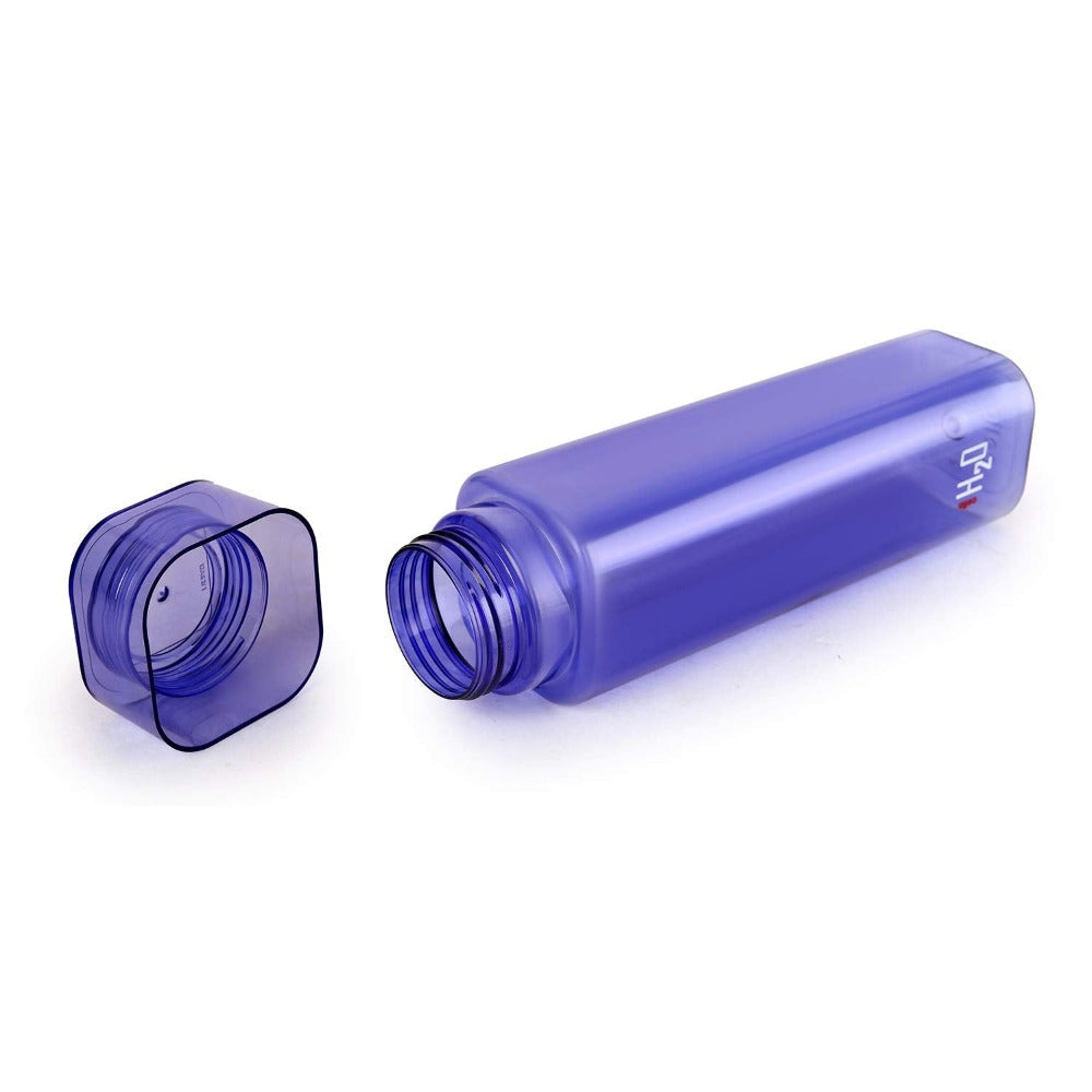 Cello H2O Plastic Square 500 ML Fridge Water Bottle | 1 Piece