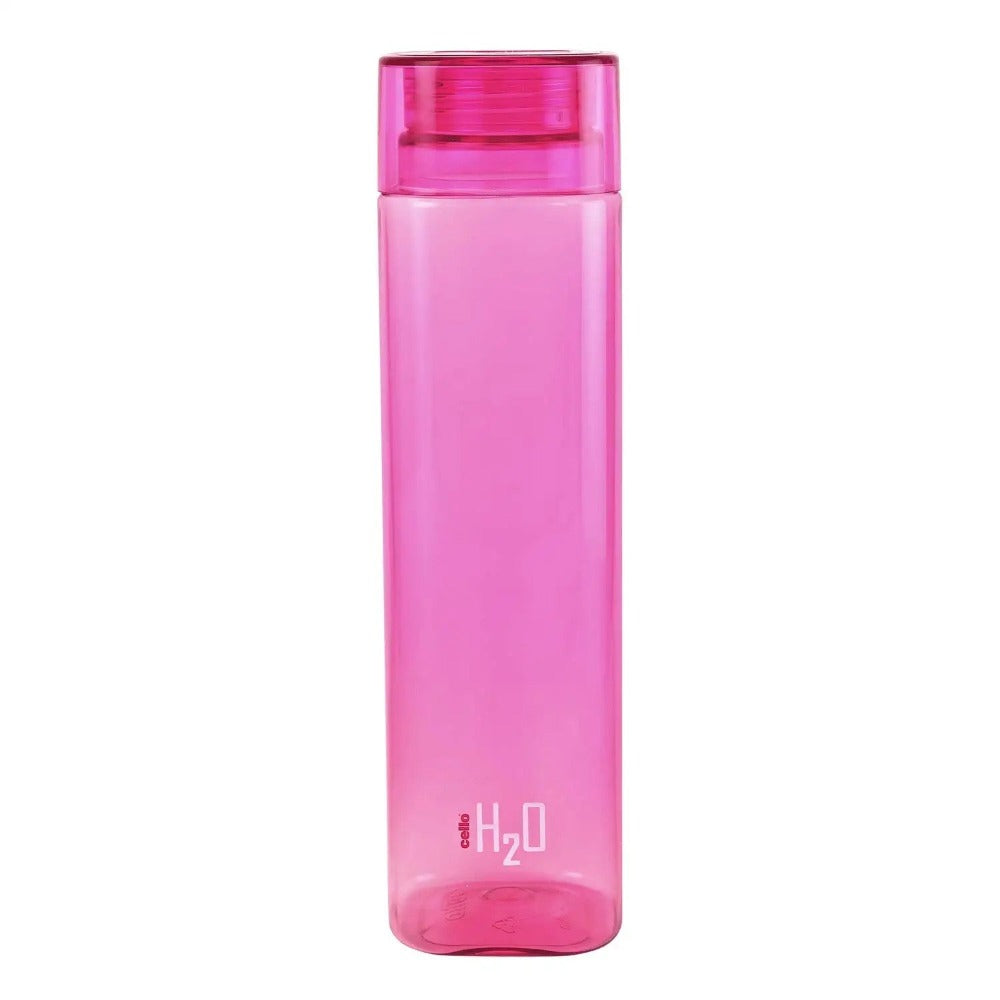 Cello H2O Plastic Square 500 ML Fridge Water Bottle | 1 Piece