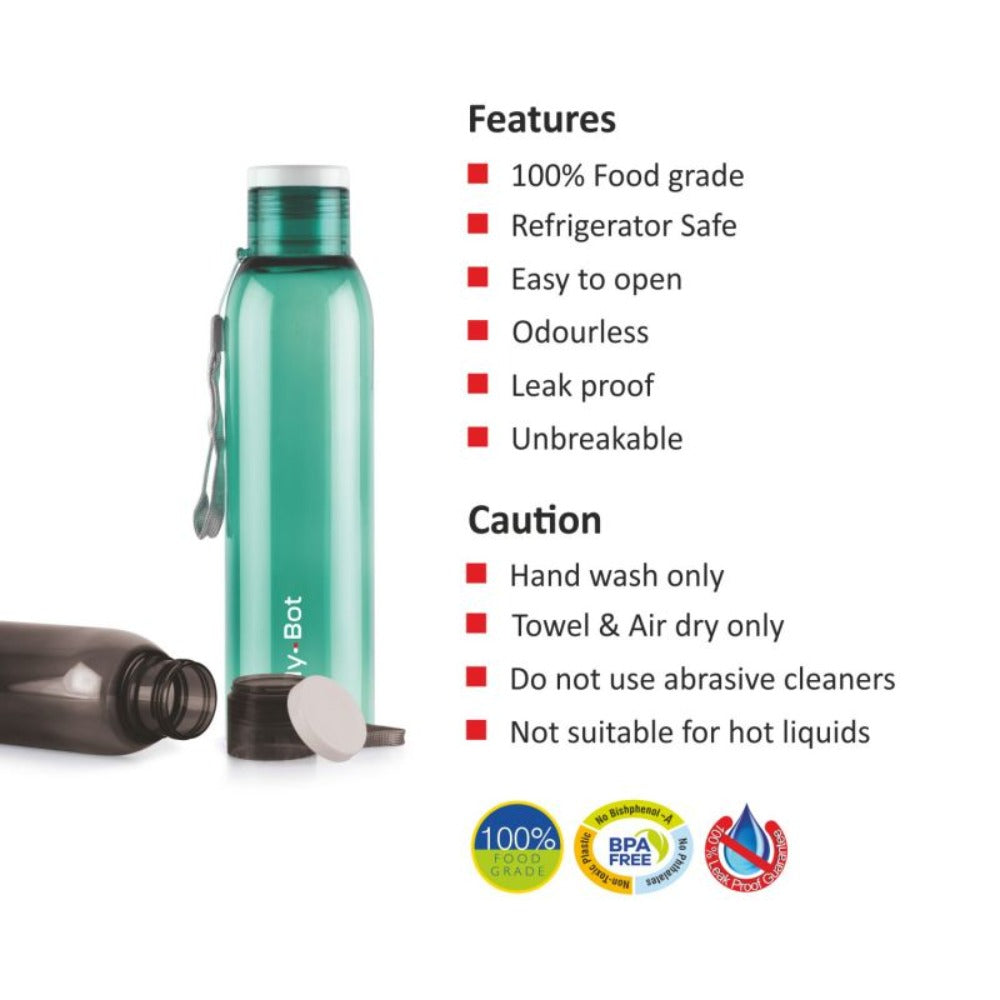 Cello Plastic My Bot 1000 ML Water Bottle | 1 Pc