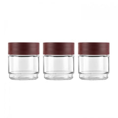 Cello Modustack 500 ML Storage Jars with Tray Gift Set | Set of 2 & Set of 3 Pcs