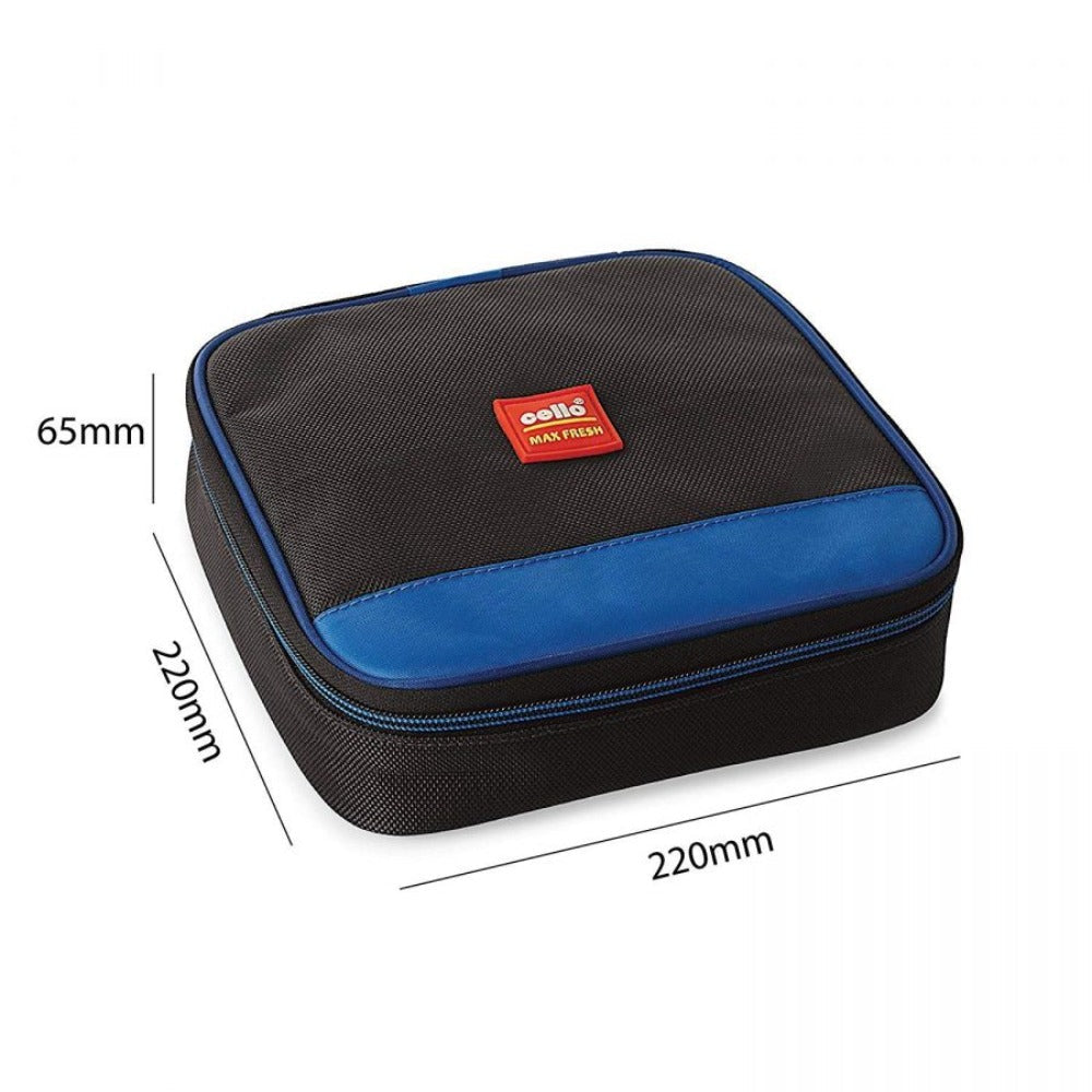 Cello Max Fresh Supremo 4 Containers Stainless Steel Lunch Box