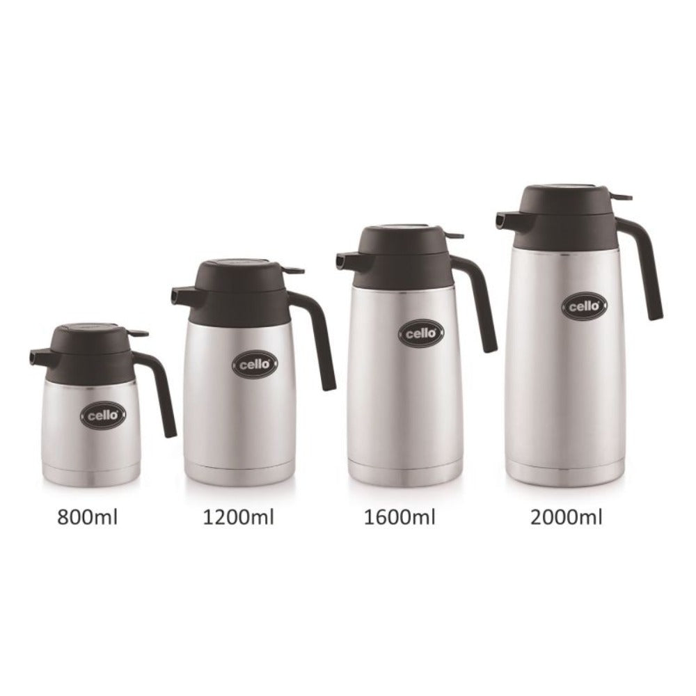 Cello Magnum Stainless Steel Insulated Carafe | 1 Pc