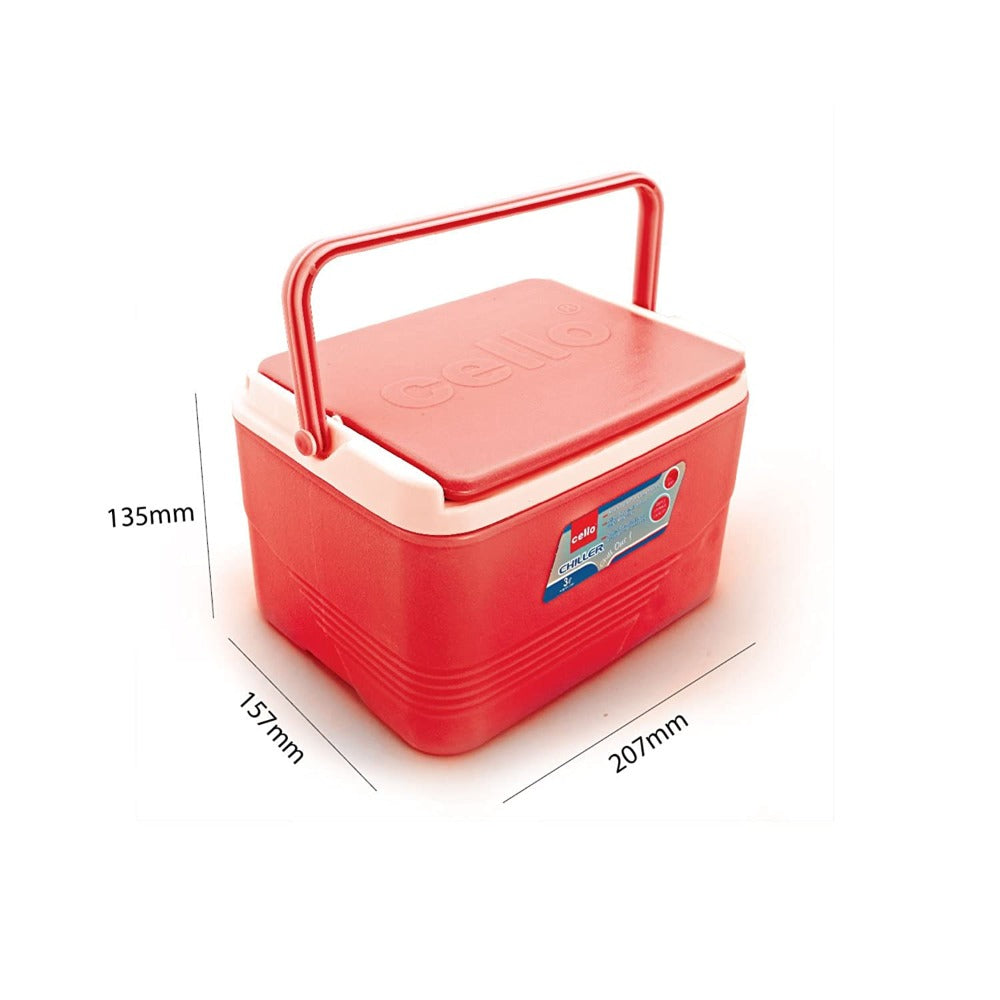 Cello Plastic 3 Liter Chiller Ice Box | 1 Pc