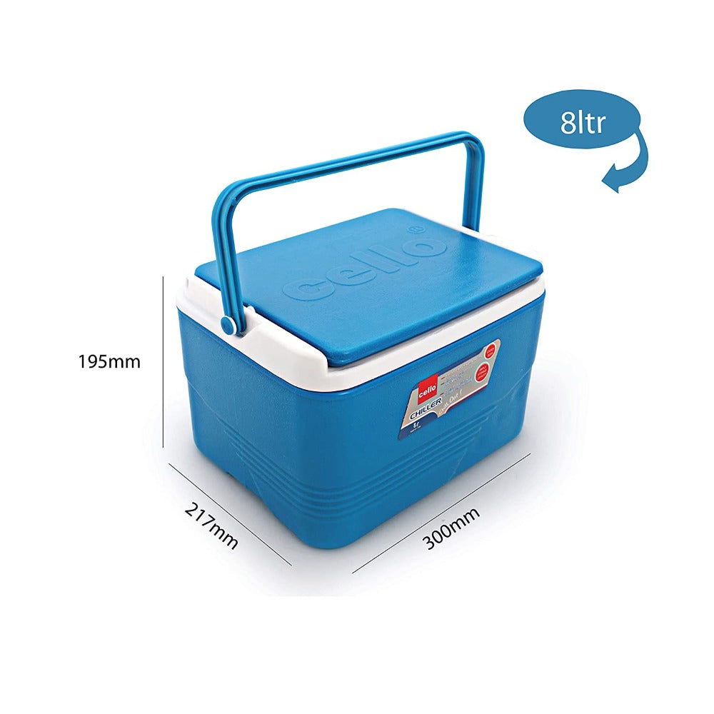 Cello Plastic 8 Liter Chiller Ice Box | 1 Pc