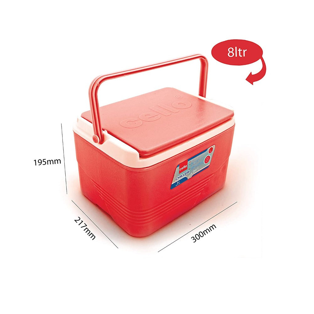 Cello Plastic 8 Liter Chiller Ice Box | 1 Pc