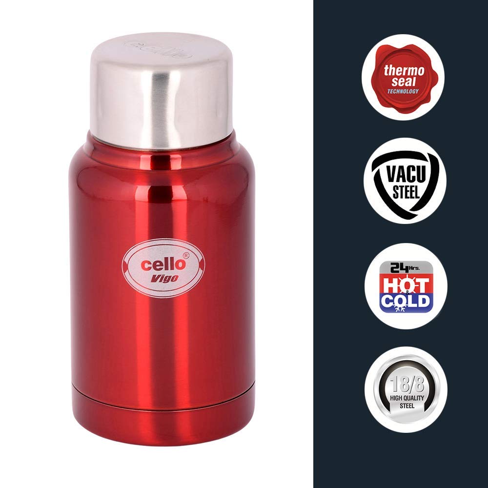 Cello Vigo Stainless Steel Vacusteel Water Bottle | 1 Pc