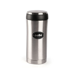 Cello My Cup Stainless Steel Vacuum Insulated Flask | Hot and Cold | Silver | 1 Pc