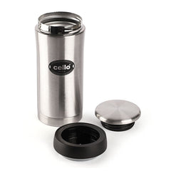 Cello My Cup Stainless Steel Vacuum Insulated Flask | Hot and Cold | Silver | 1 Pc
