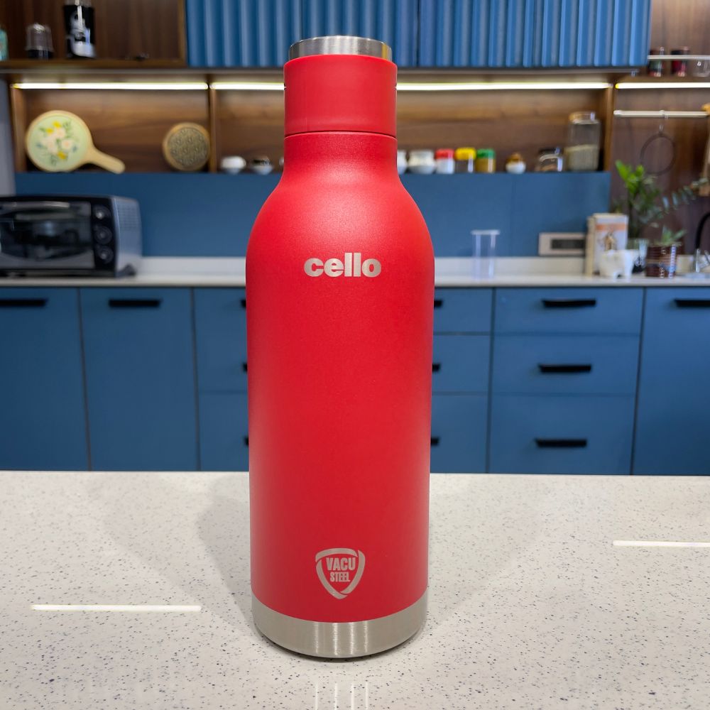 Cello Duro Marbella 900 ML Stainless Steel Water Bottle | 1 Pc