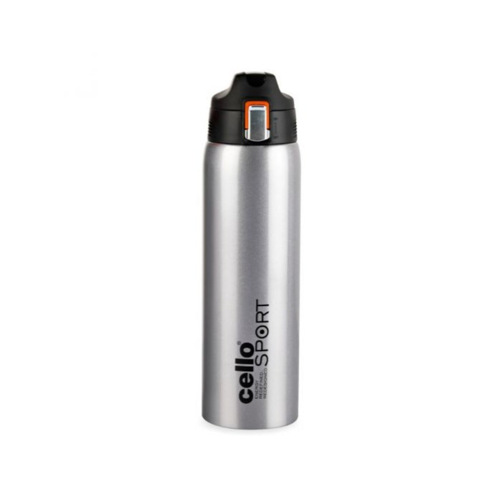 Cello Skipper Stainless Steel 750 ML Vacusteel Water Flask | Hot and Cold | 1 Pc