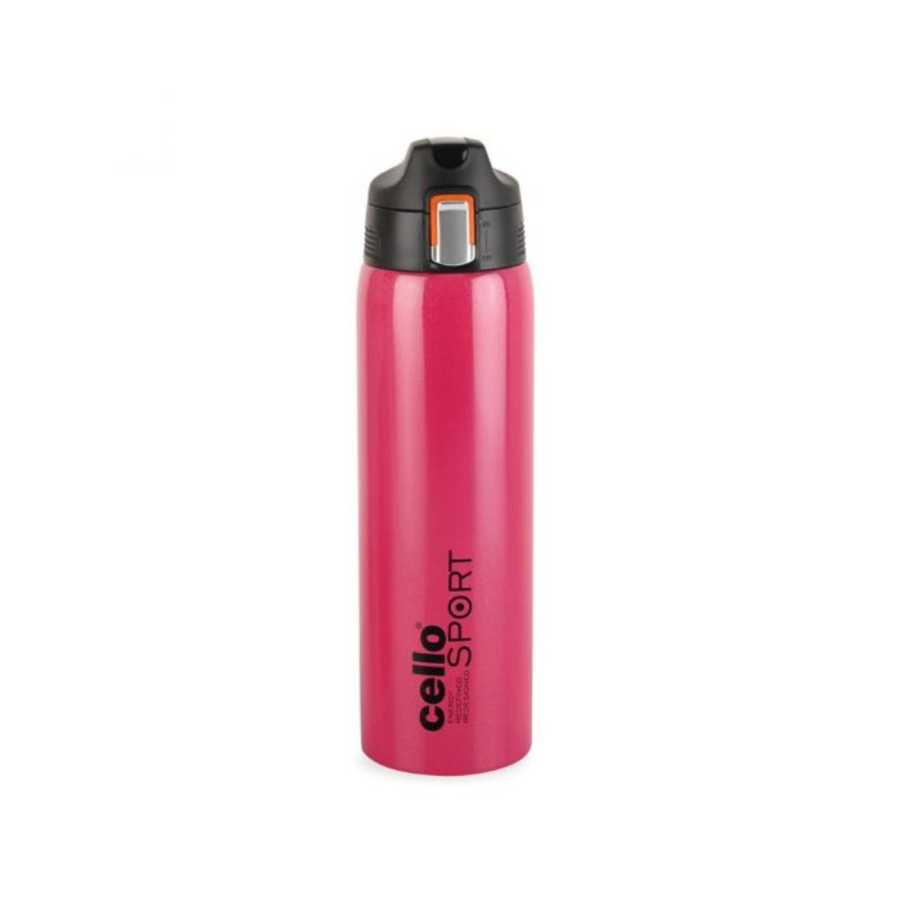 Cello Skipper Stainless Steel 750 ML Vacusteel Water Flask | Hot and Cold | 1 Pc