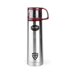 Cello Instyle Stainless Steel Vacusteel Flask | Silver | 1 Pc