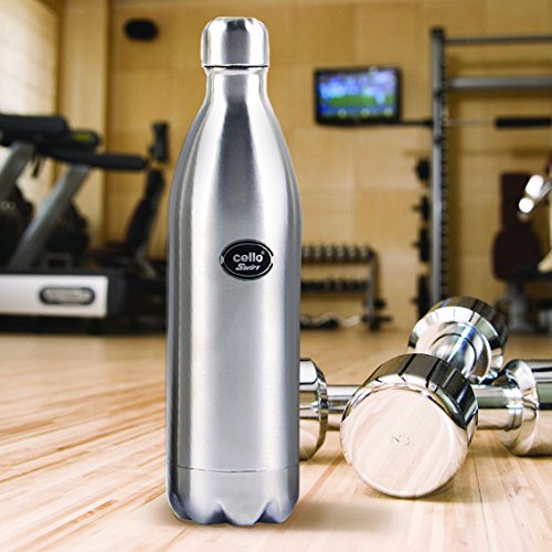 Cello Swift Stainless Steel Flask | Silver | 1 Pc