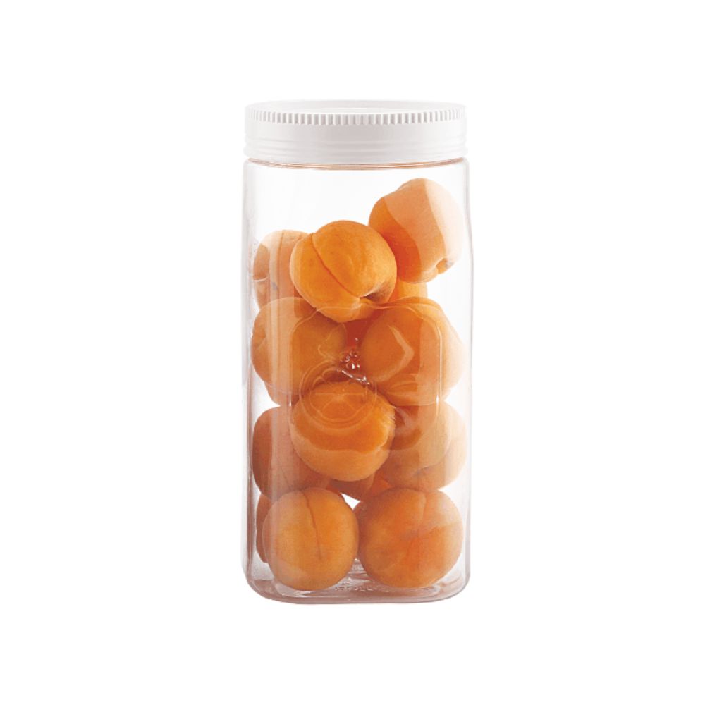 Cello Fridge Door Plastic Canister | White