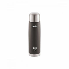 Cello Duro Flip Tuff Steel Water Bottle with Durable DTP Coating | 1 Pc