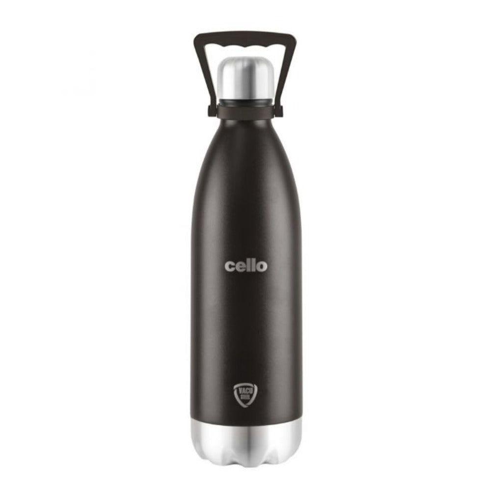 Cello Duro Swift Tuff Steel Water Bottle with Durable DTP Coating | 1 Pc
