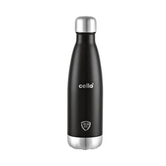Cello Duro Swift Tuff Steel Water Bottle with Durable DTP Coating | 1 Pc