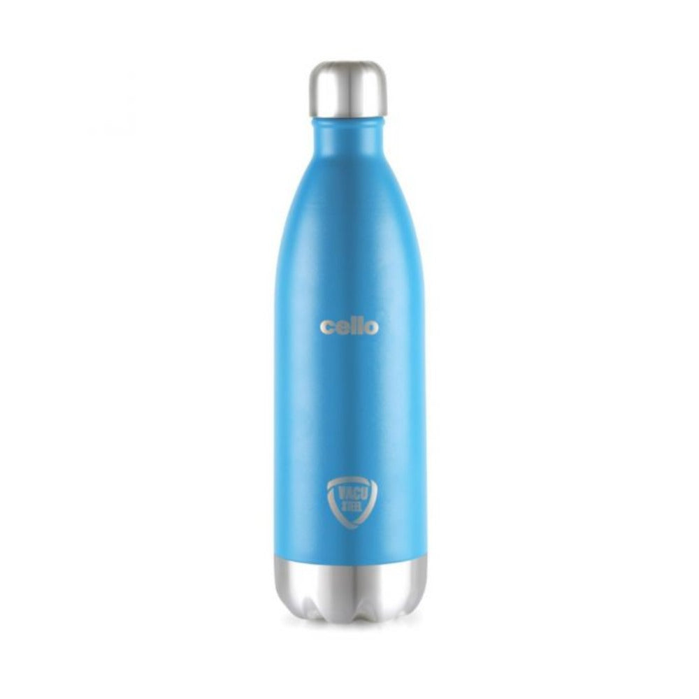 Cello Duro Swift Tuff Steel Water Bottle with Durable DTP Coating | 1 Pc
